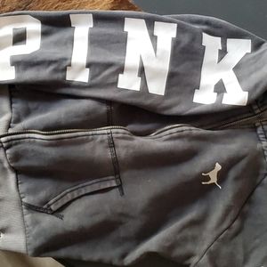 Pink by Victoria's Secret Distressed Hoodie